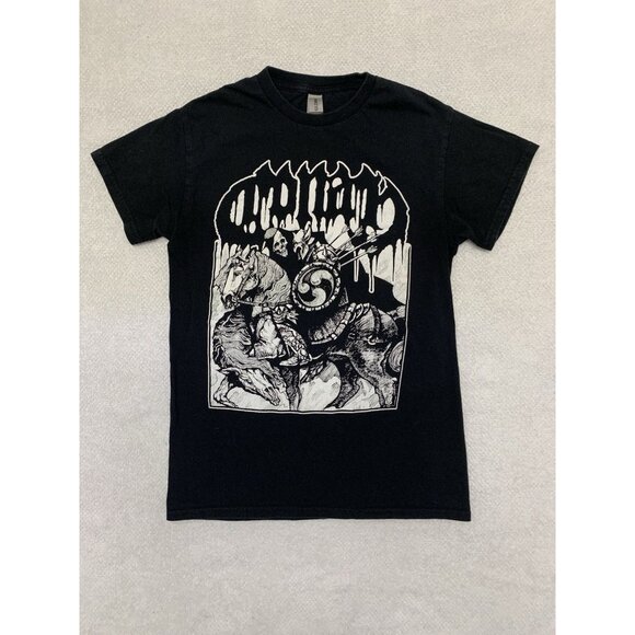 Gildan Other - Conan The Barbarian Horseback Battle Hammer Black Cotton Graphic T-shirt Small